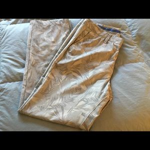 Bonobos Floral Print Slim Golf Pants 35x32